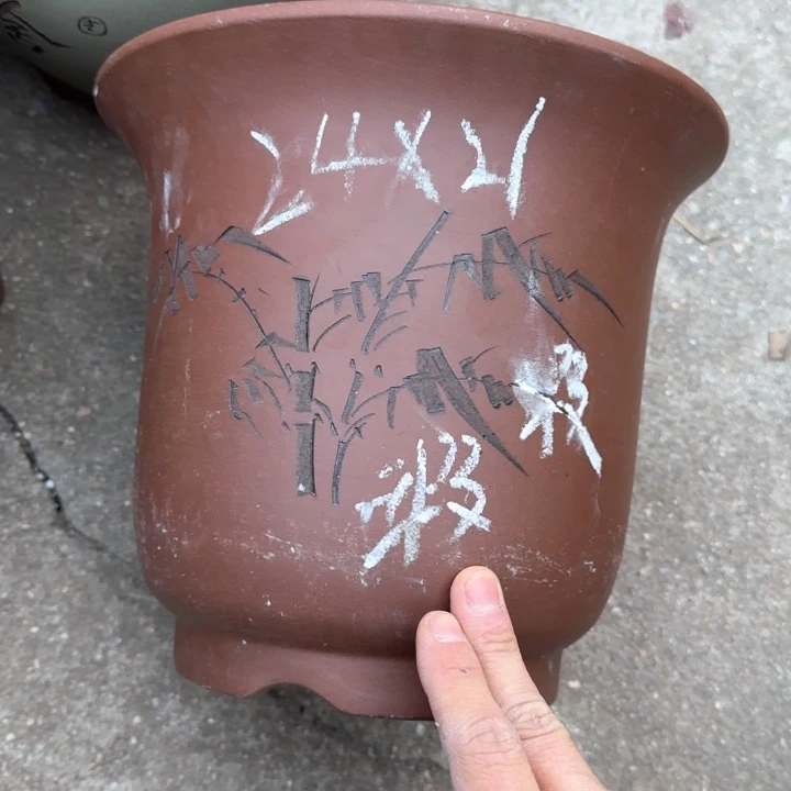 紫砂花盆特价清仓