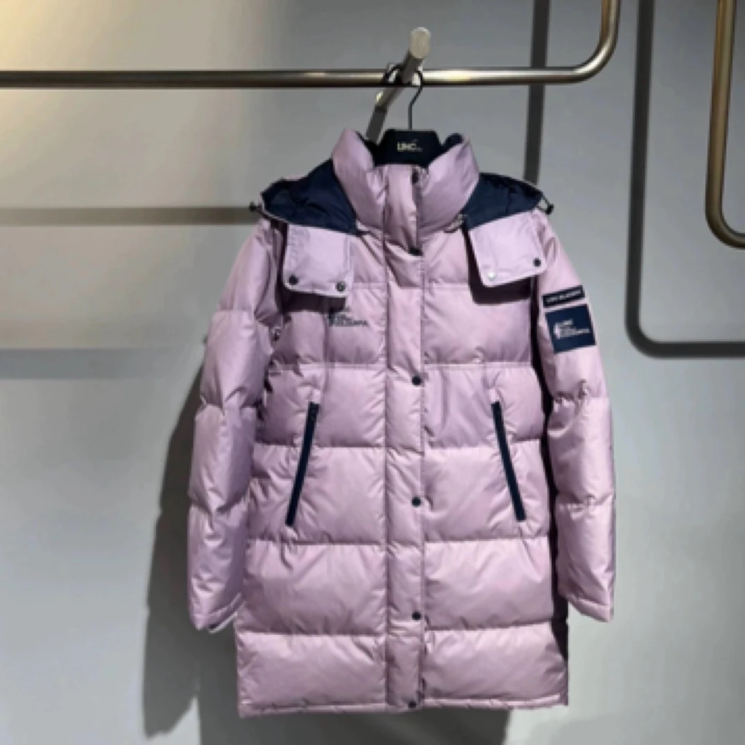 金羽杰长款加厚五防面料羽绒服