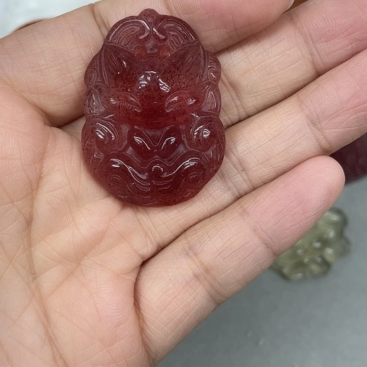 水晶吊坠配件未镶嵌