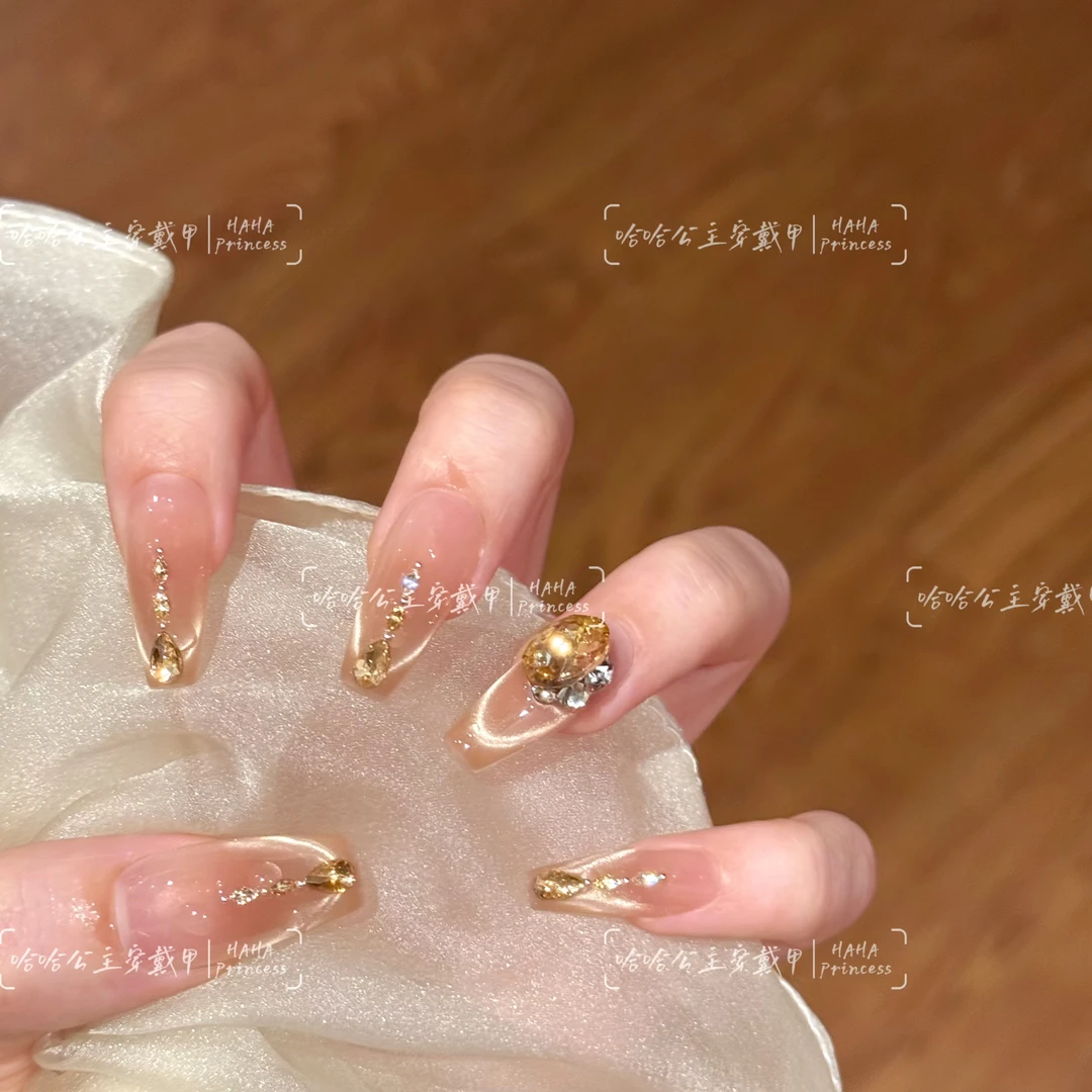 【唯一】Haha princess纯手工穿戴甲10片-可重复佩戴-送工具包