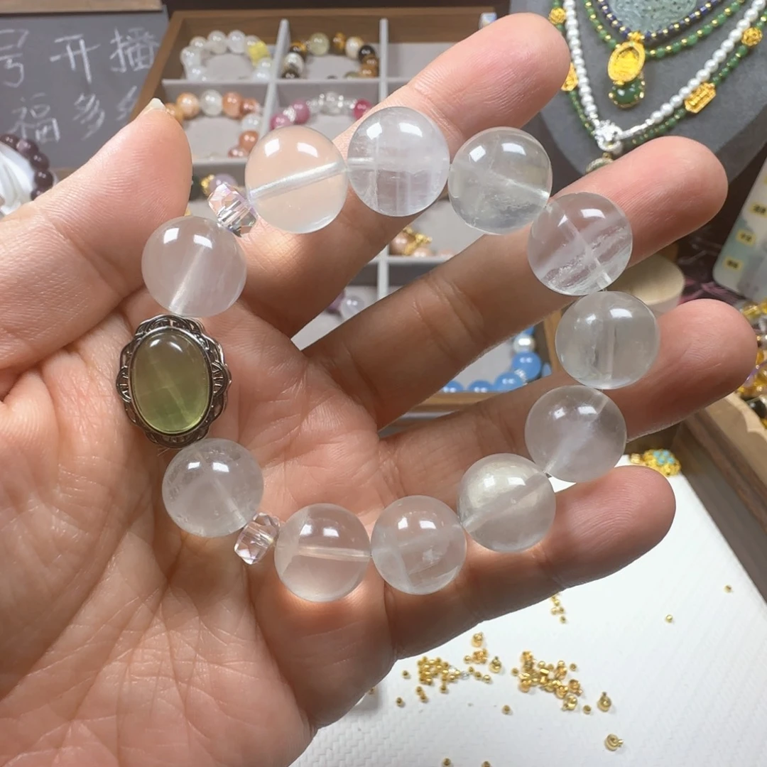 水晶设计款手串链接1