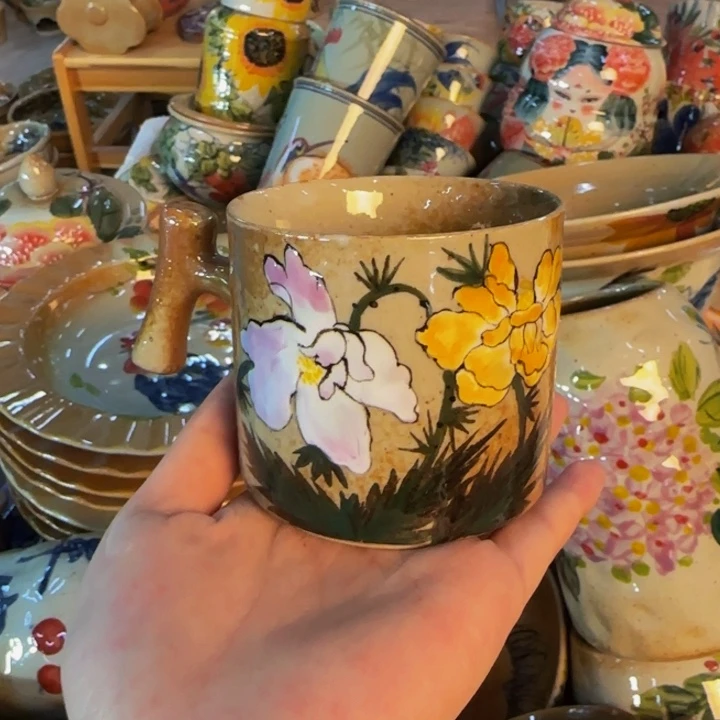 瓷片景德镇陶瓷手工手绘