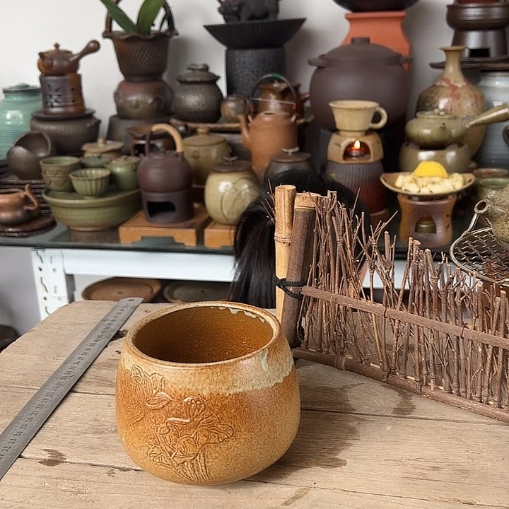 紫砂宜兴紫砂粗陶茶具44