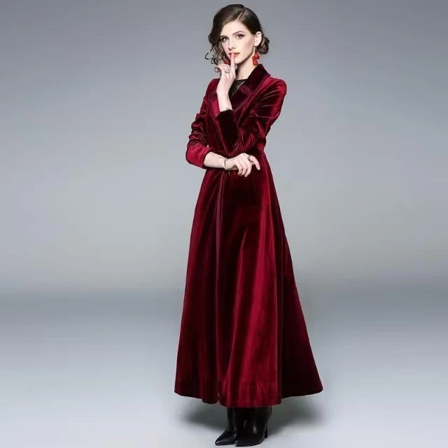 【连衣裙】宽松简约新款时尚高档时装女装服装6001[SY]Q