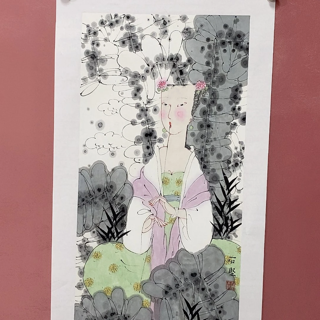 国画欧阳石坚老师作品