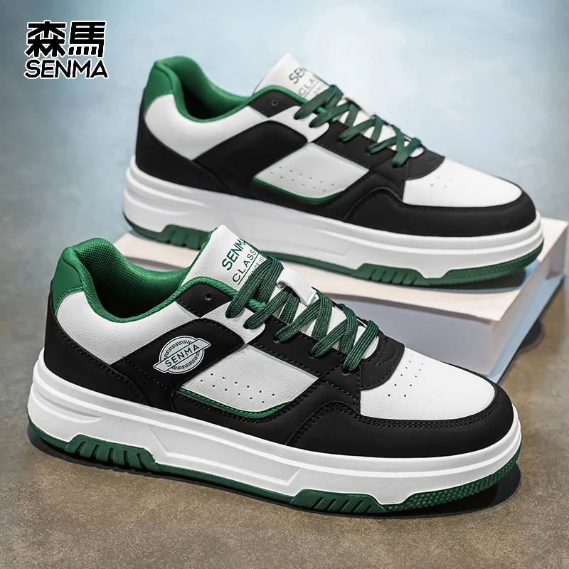 森马板鞋男冬季2026新款学生透气百搭厚底低帮时尚休闲运动鞋子男