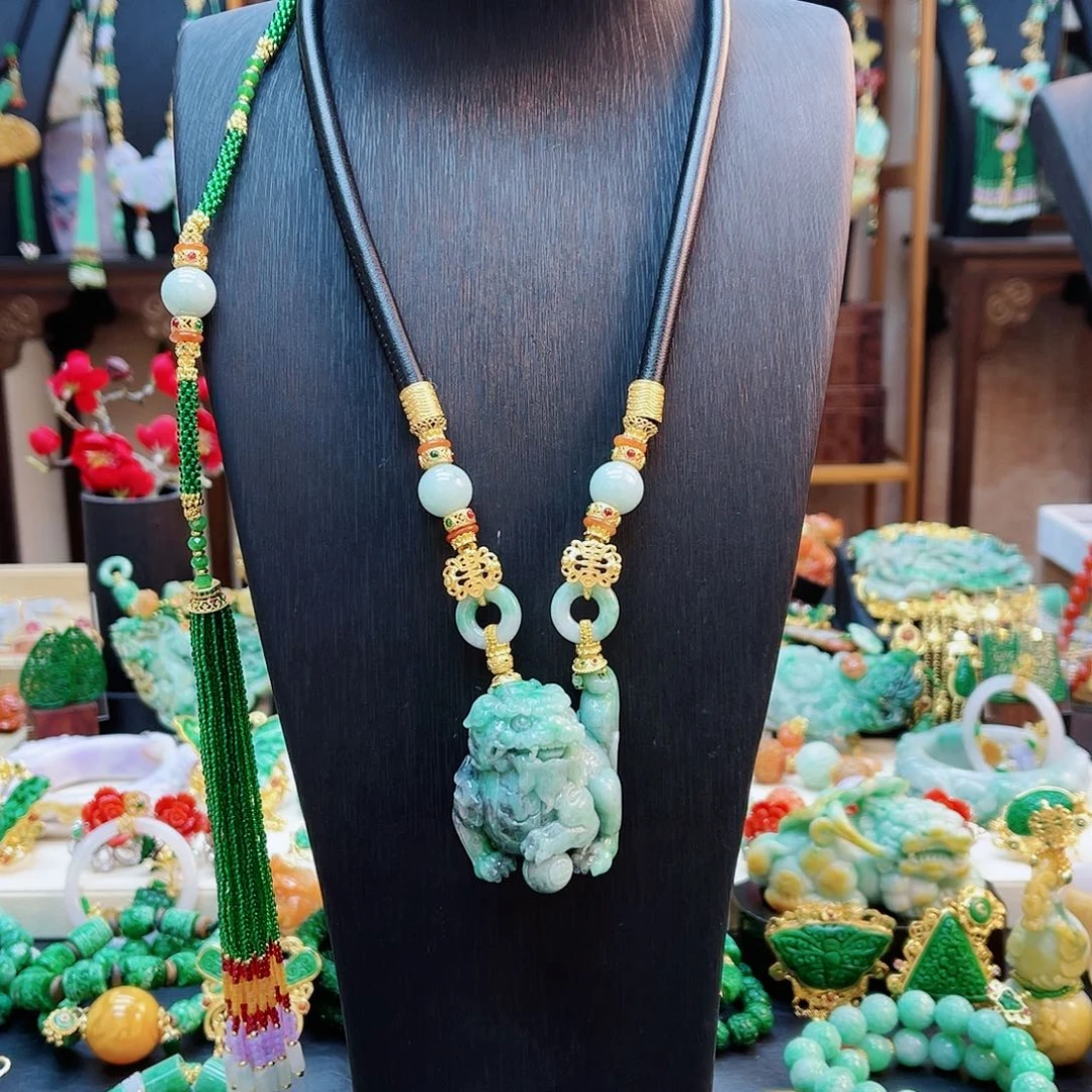 翡翠合金颈饰48小时鉴赏期