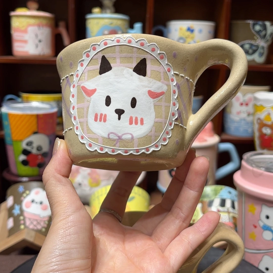 陶杯子景德镇陶瓷马克杯