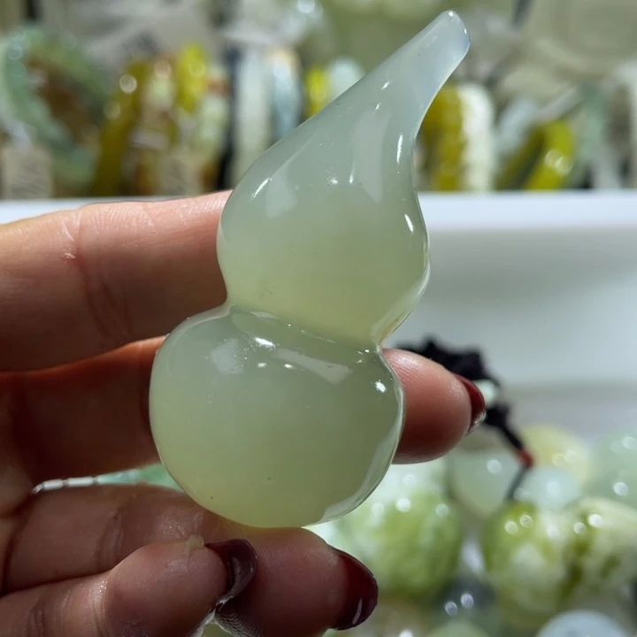 岫玉未镶嵌手把手把