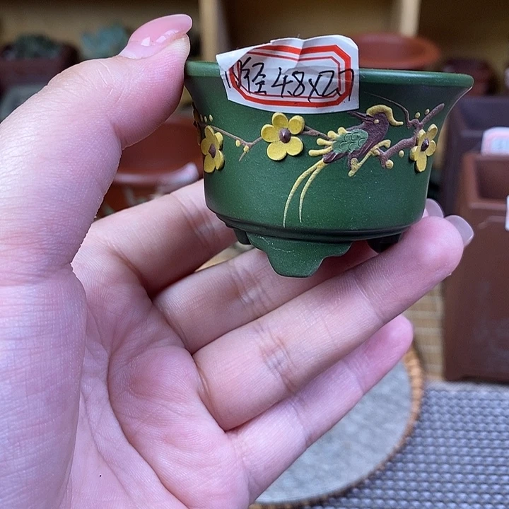 手工艺品琉璃宜兴紫砂精品花盆