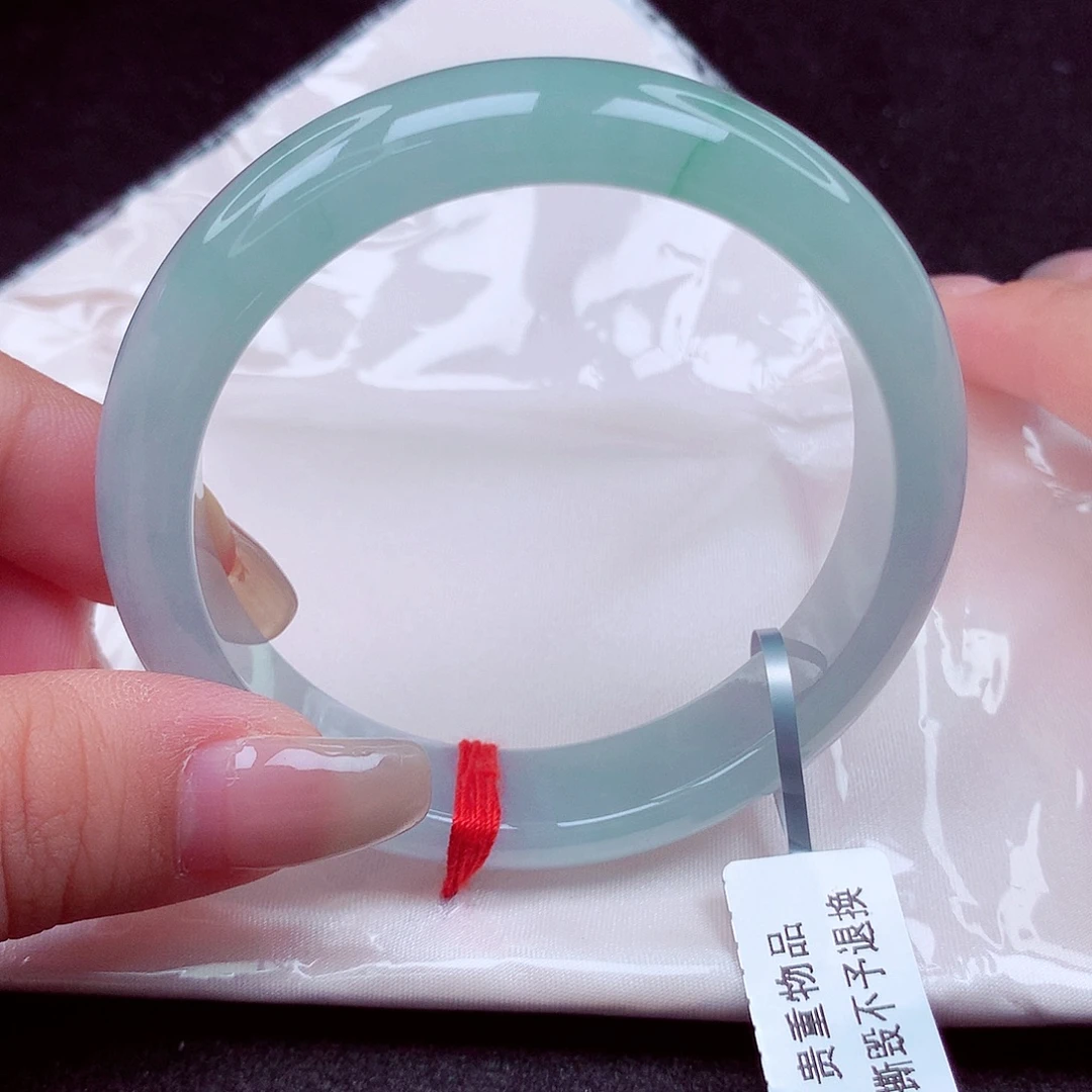 翡翠未镶嵌手镯天然缅甸翡翠A货