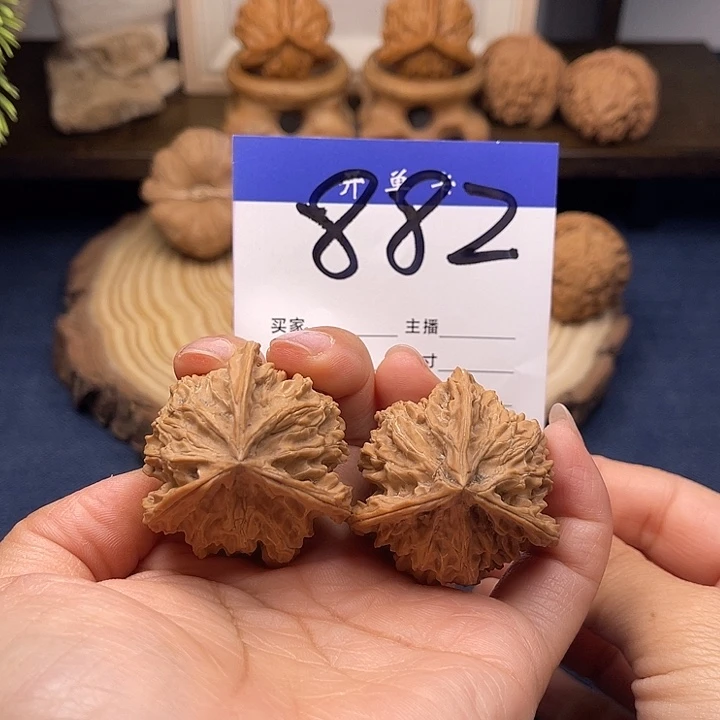 把件文玩核桃盘山三棱39尺