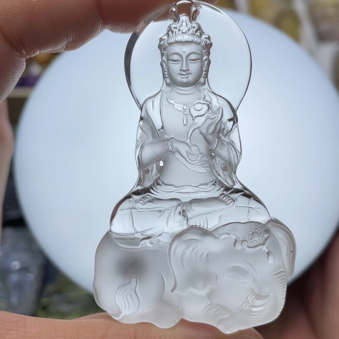 水晶颈饰未镶嵌定制