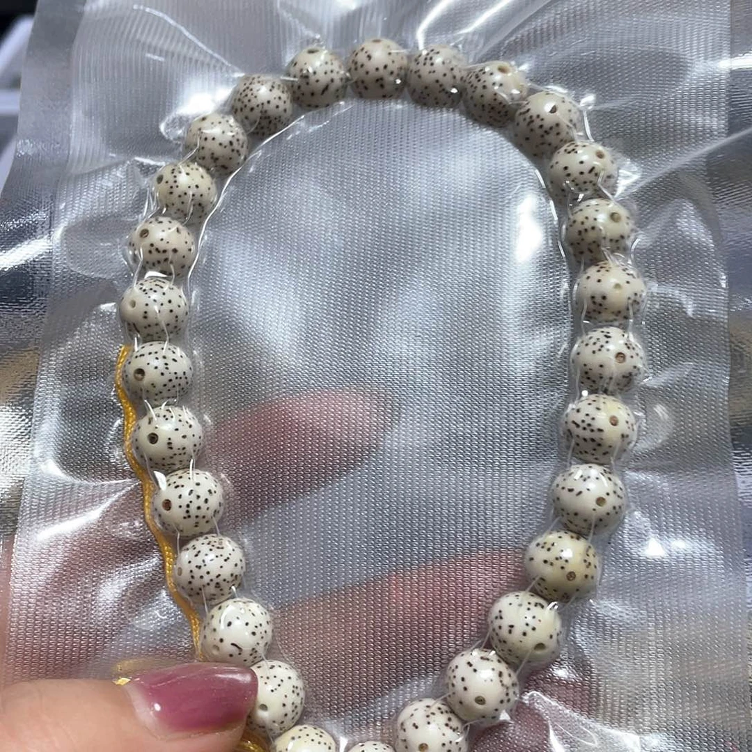 星月菩提手串原生态圆珠手持一物一图