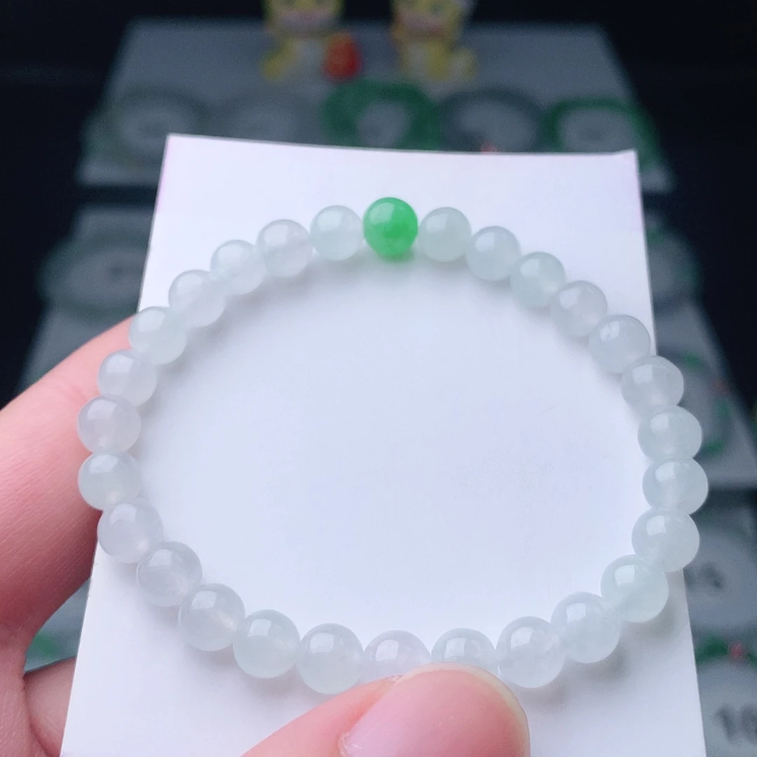 翡翠未镶嵌手链翡翠