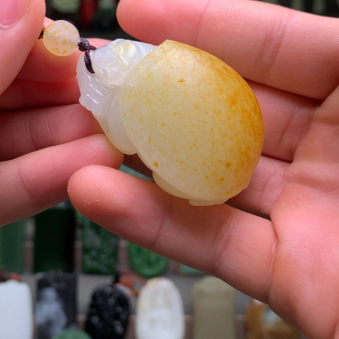 和田玉挂件未镶嵌