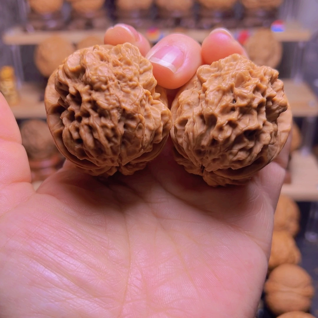 吊坠文玩核桃6w赤龙金蟾47尺