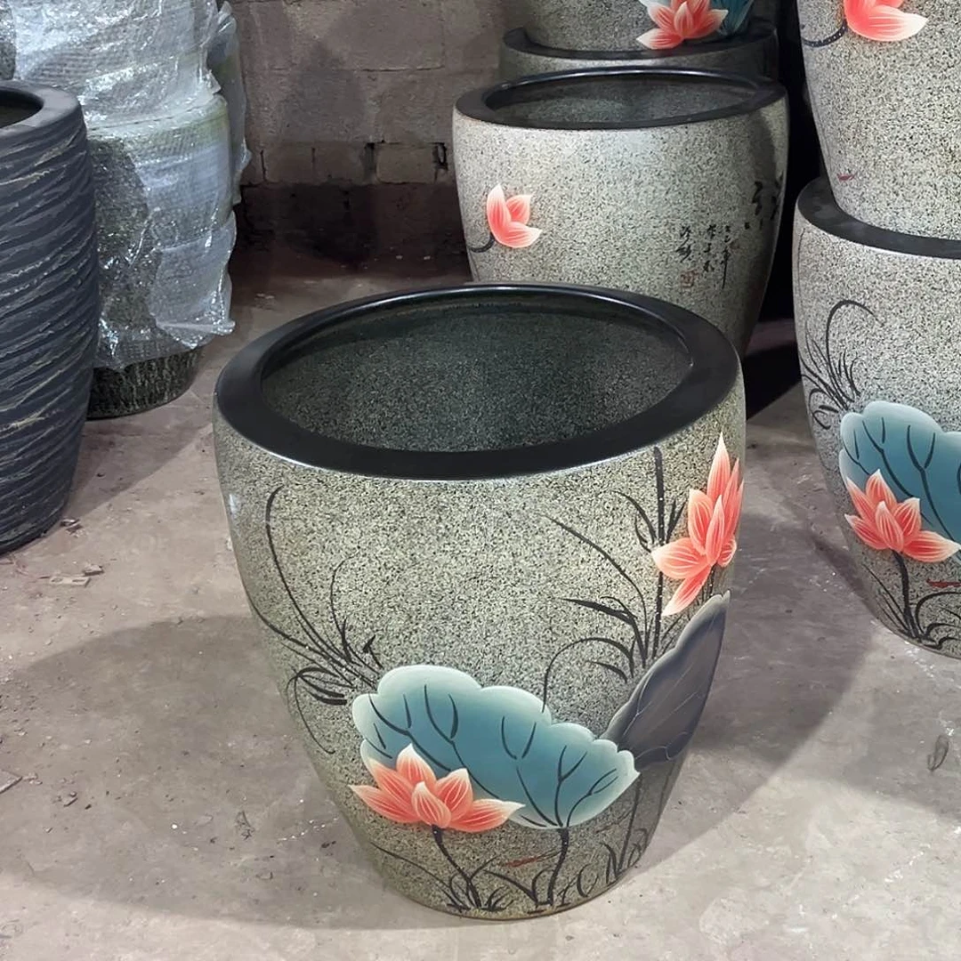 景德镇陶瓷鱼缸艺术