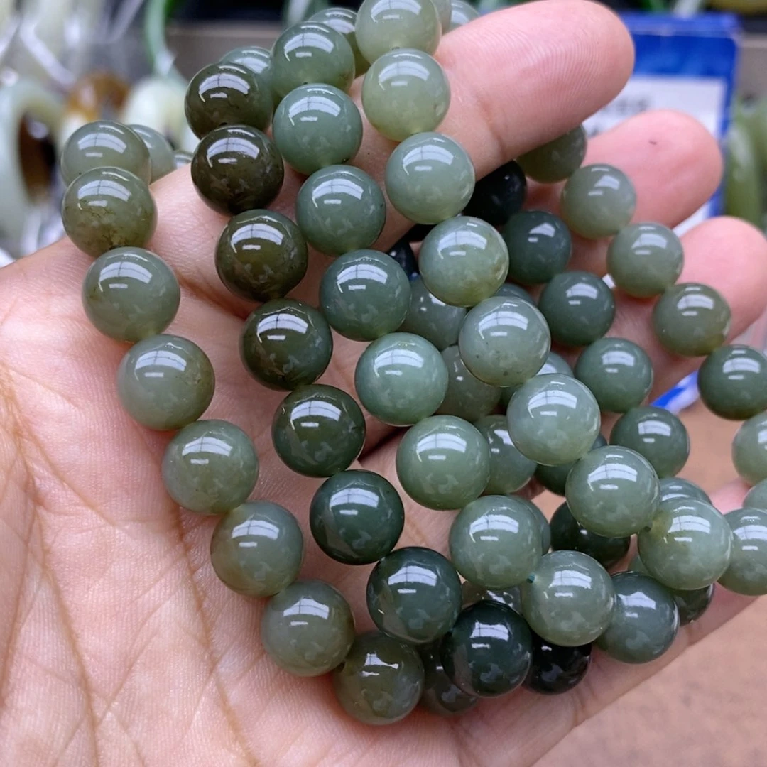 手串未镶嵌和田玉卡10