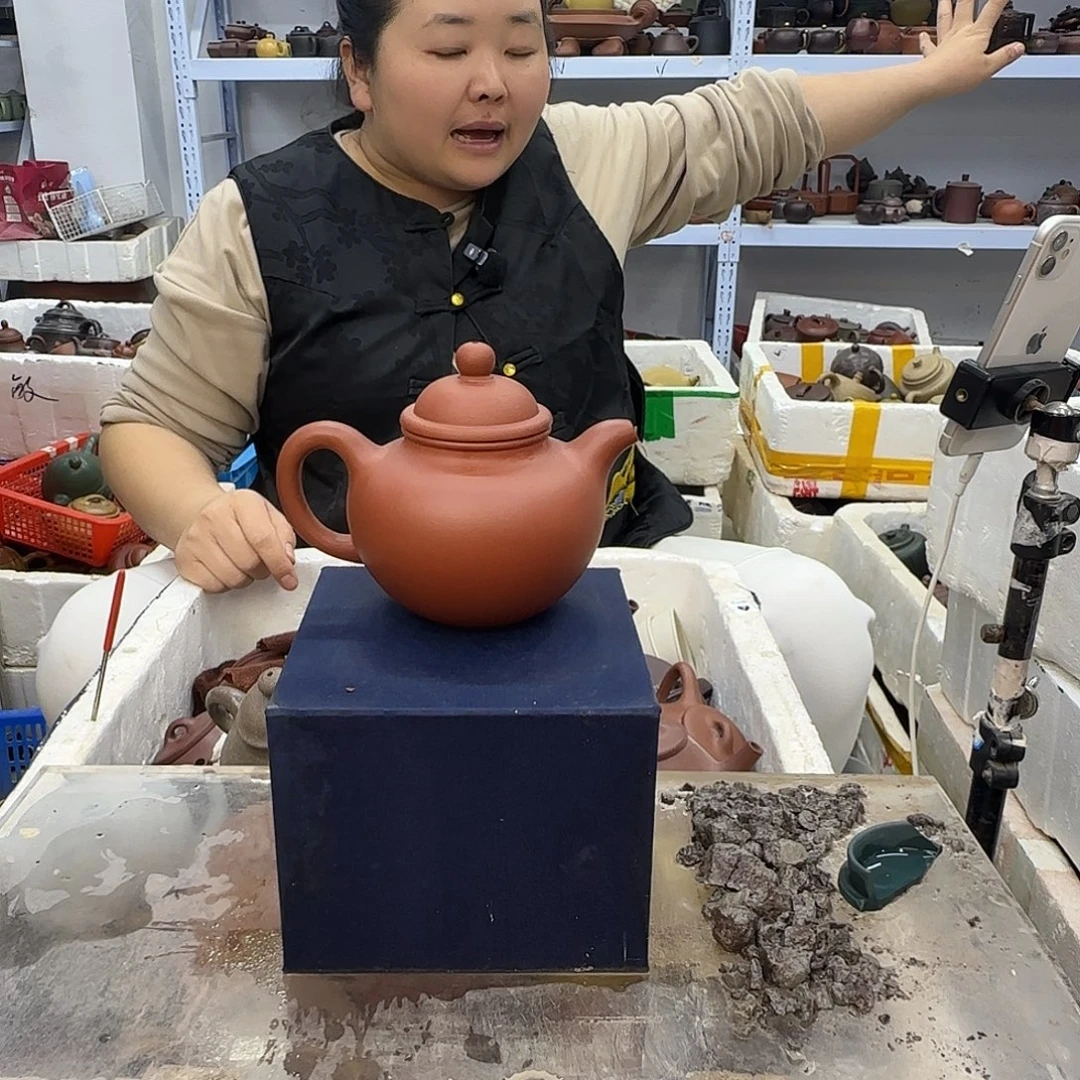 紫砂茶壶宜兴紫砂壶瑕疵处理