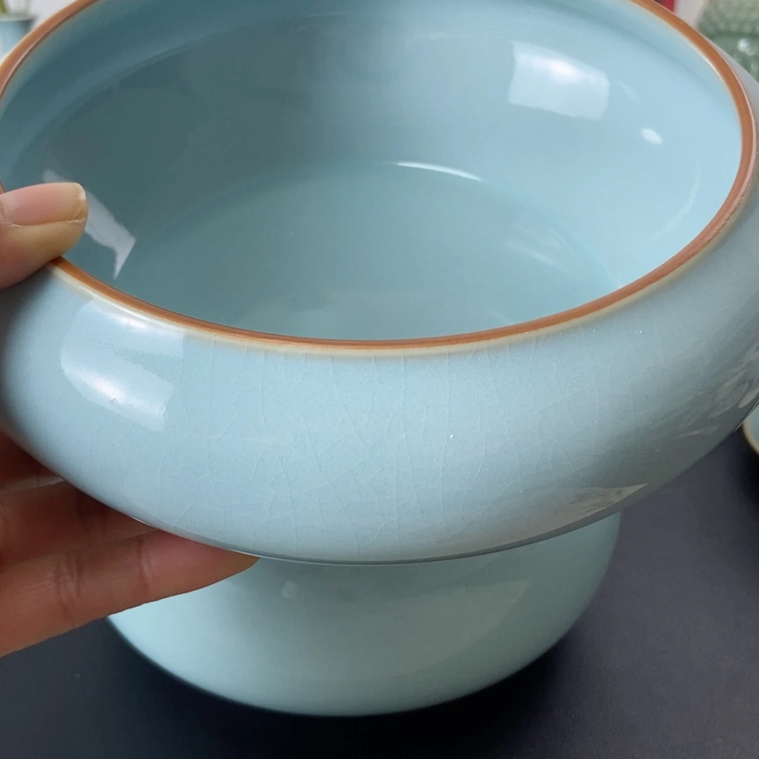 天青釉大禅定茶洗福利