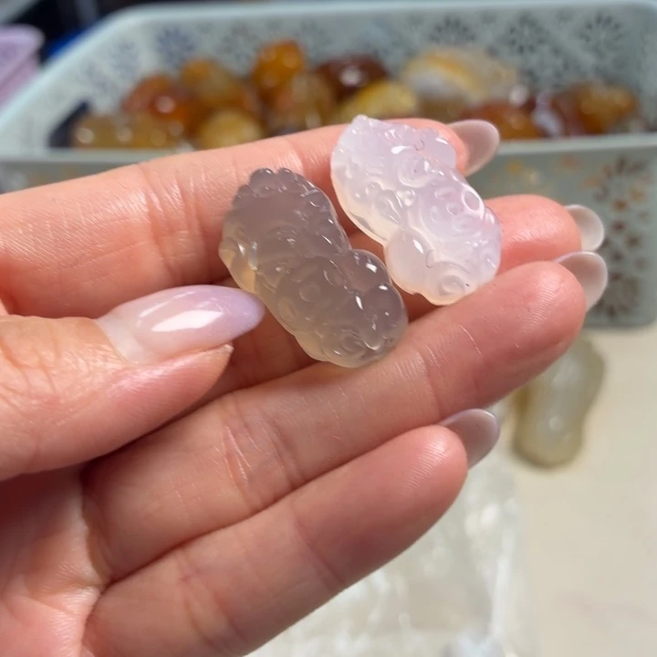 玛瑙/玉髓未镶嵌吊坠(不含链)