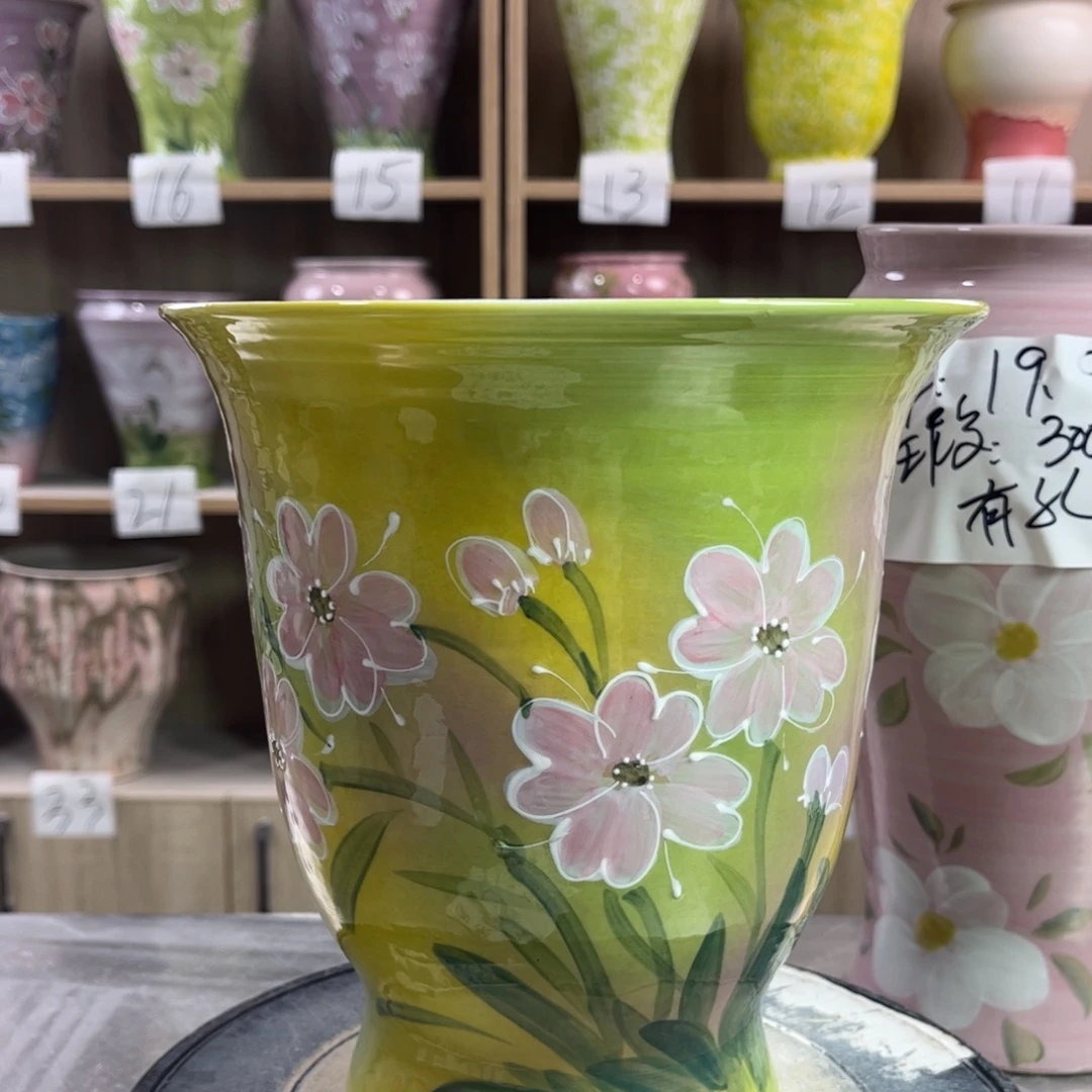 景德镇陶瓷花盆花盆