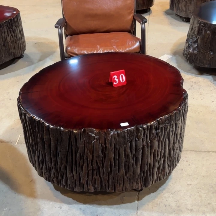 一***山木木 原木树墩茶几 茶空间