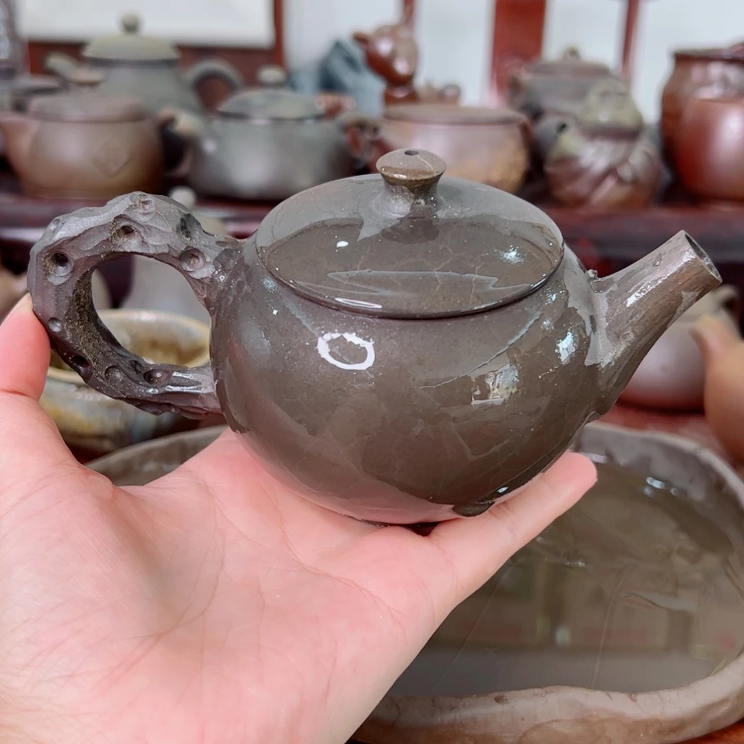 坭兴陶贵台龙窑柴烧茶器A16
