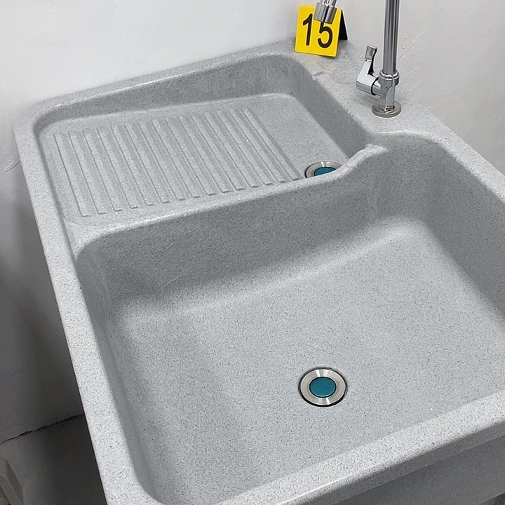 好***安石英石平边挡水80*58*80灰