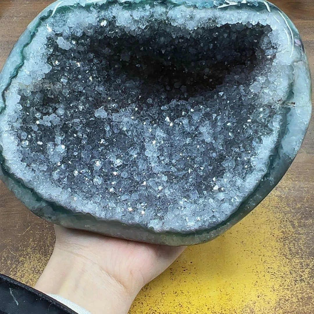 紫晶未镶嵌摆件紫晶