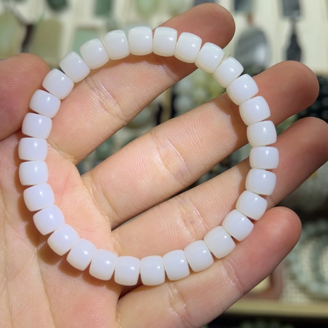 和田玉手链未镶嵌