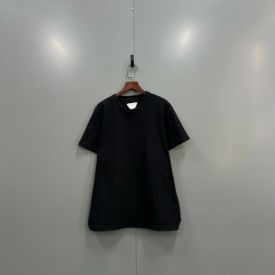 95新 BOTTEGA VENETA/葆蝶家 （bb）黑色短袖 M码/005364