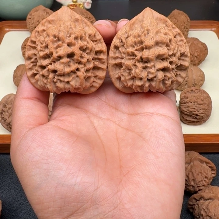 文玩核桃把件全品官帽47