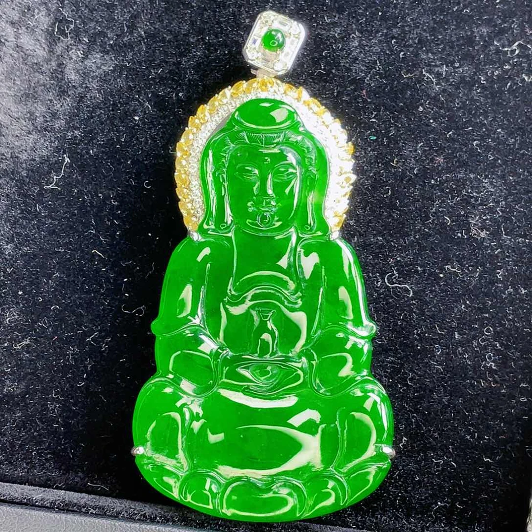 翡翠吊坠(不含链)未镶嵌