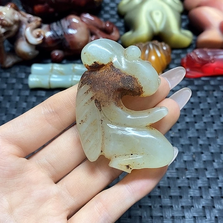 滴血莲花菩提把件