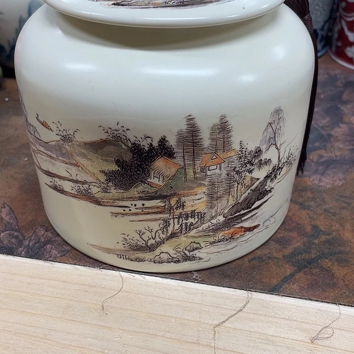 陶瓷罐茶叶罐储物罐密封罐