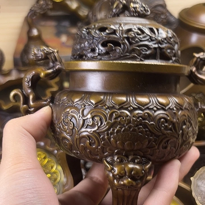 精美铜器，点击下单