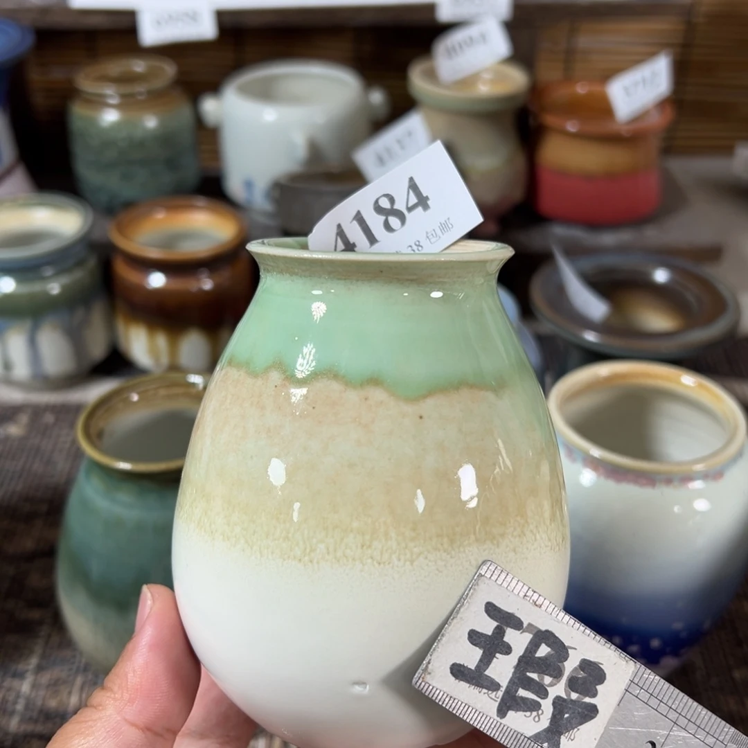 口4高10 手工花盆满30包邮