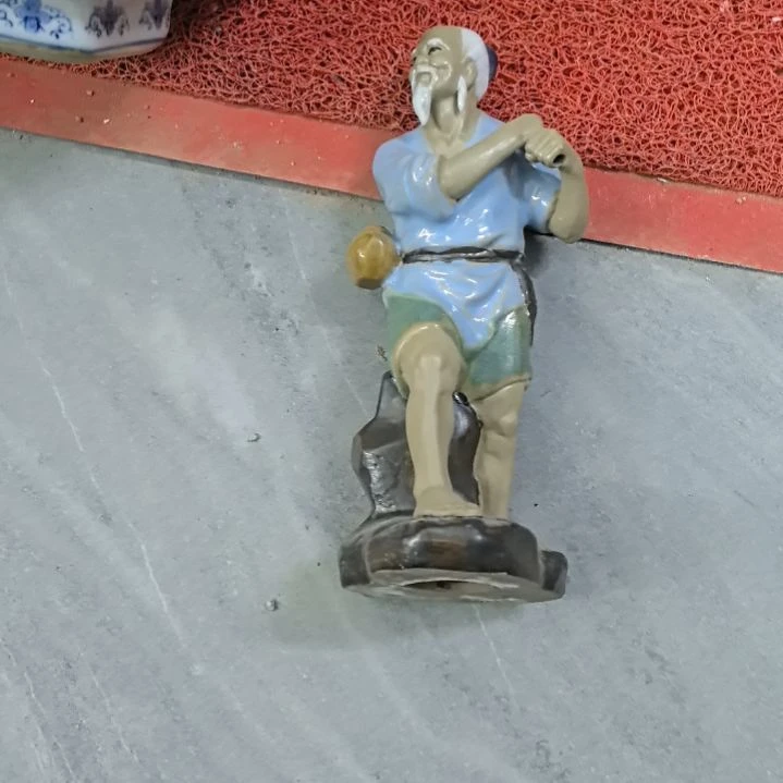 紫砂?****灯石湾公仔一个包邮