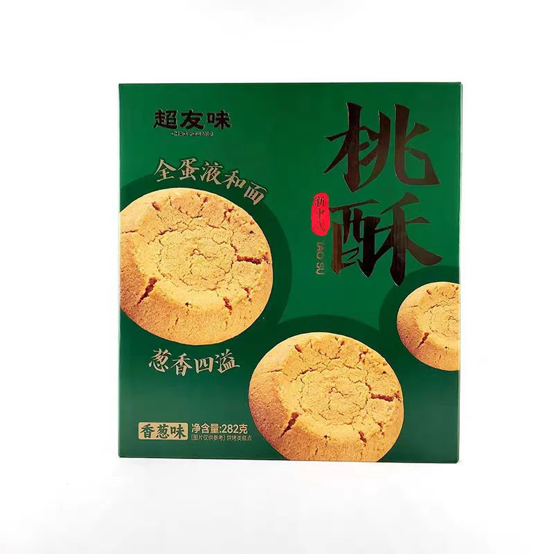 香葱芝麻桃酥传统老式酥饼休闲零食早餐代餐糕点小吃