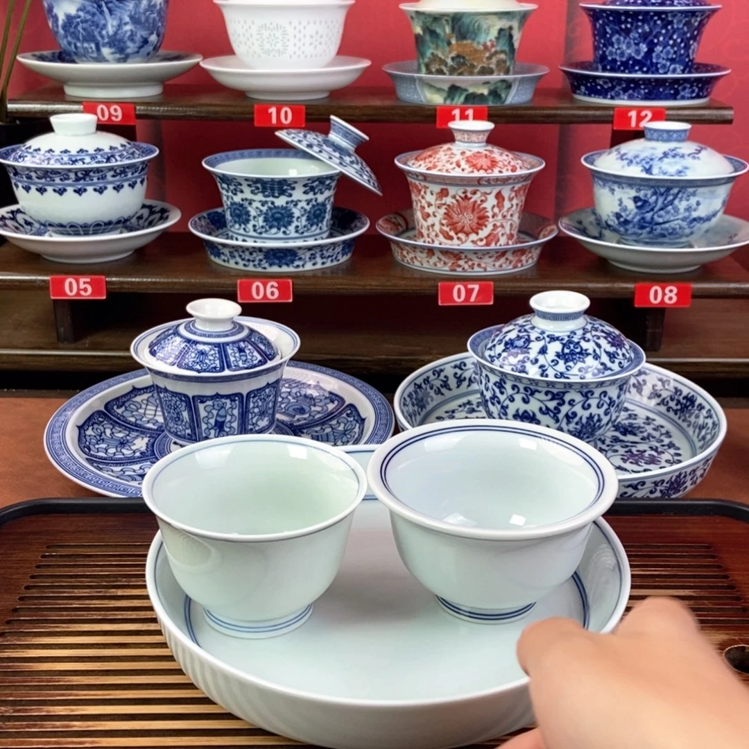 茶***情景德镇高温精选茶具