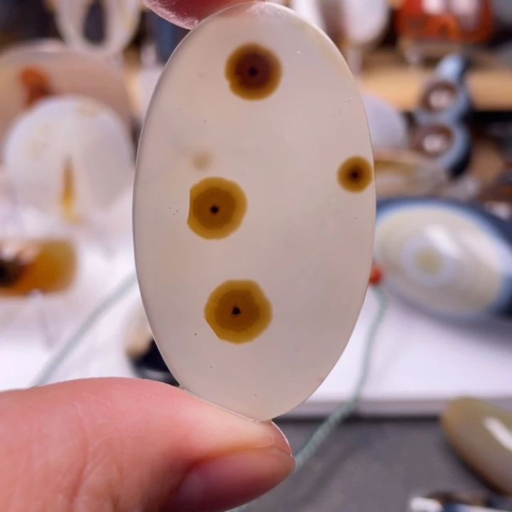 玛瑙/玉髓未镶嵌吊坠(不含链)