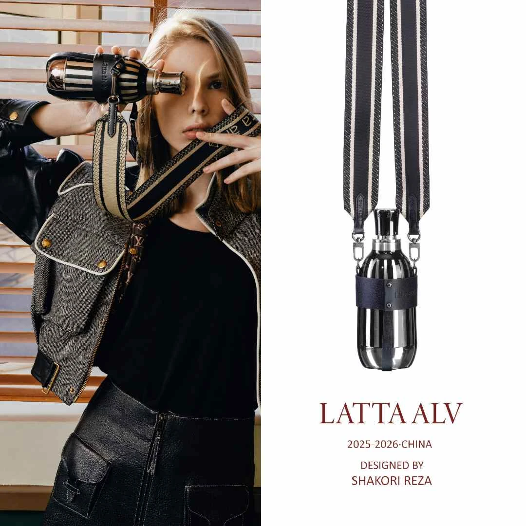 LATTA ALV加冕1号易烊千玺同款保温杯时尚女生水杯子节日生日礼物