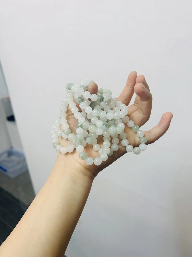 天然玉石天山翠手串（多样性发货）发一只