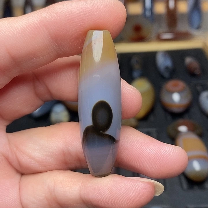 玛瑙/玉髓合金颈饰