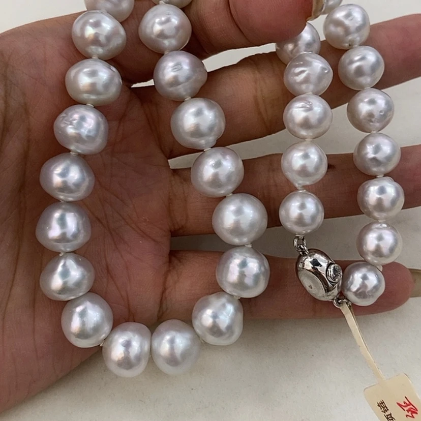 【闪购商品】海水珍珠银S925镶嵌项链伊****待