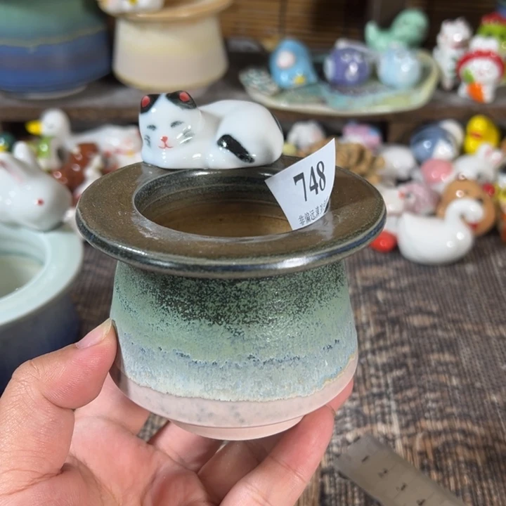 口5 手工花盆满30包邮