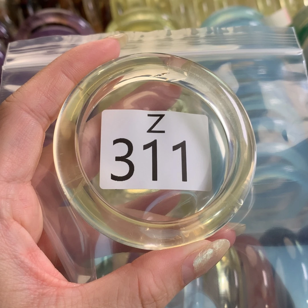 未镶嵌珠宝半成品水晶熊*水晶手镯311-53