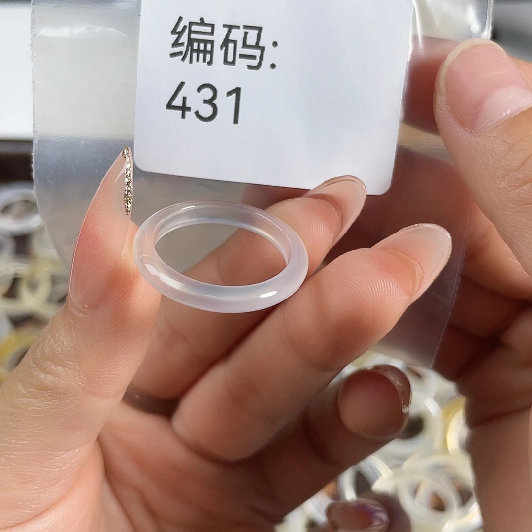 玛瑙/玉髓未镶嵌戒指431港20